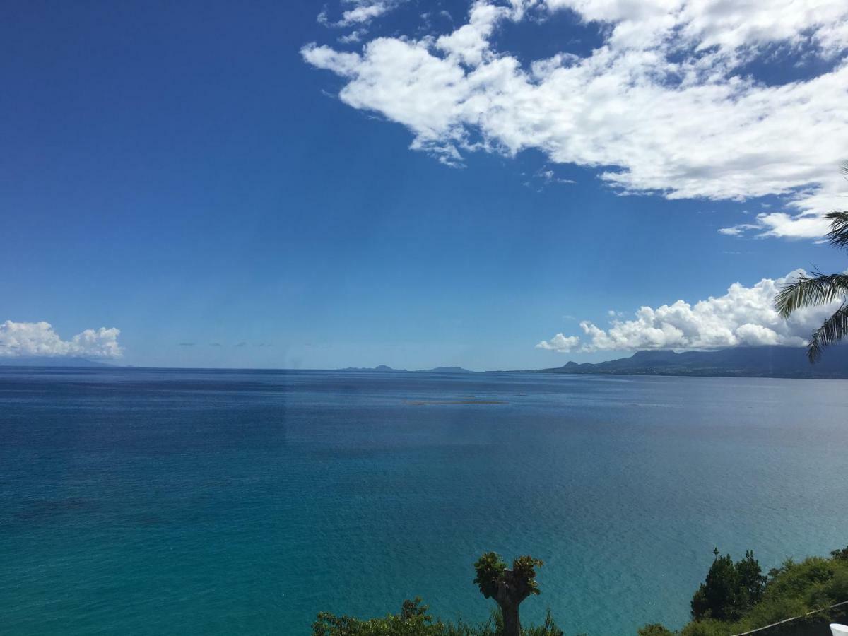 Studio Cozy Melissa Elegance - Guadeloupe , Le Gosier , Dampierre - Avec Pleine Vue Mer - Ocean A 180 Degres Exterior foto
