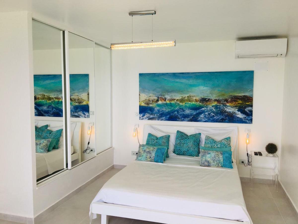 Studio Cozy Melissa Elegance - Guadeloupe , Le Gosier , Dampierre - Avec Pleine Vue Mer - Ocean A 180 Degres Exterior foto