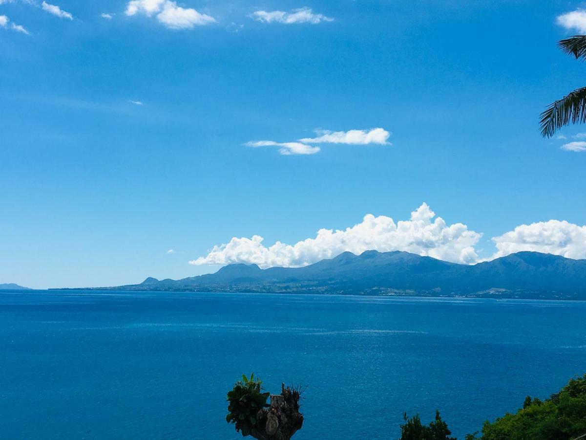 Studio Cozy Melissa Elegance - Guadeloupe , Le Gosier , Dampierre - Avec Pleine Vue Mer - Ocean A 180 Degres Exterior foto